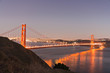 Photo: Golden Gate bridge at dusk Golden Gate bridge at dusk