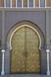 Fez - Entrance gate to Royal Palace Fez - Entrance gate to Royal Palace