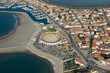 Images : Ar�nes de Saintes Maries de la Mer vue du ciel