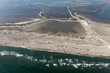Photo aerienne plage d'Arles ou de Piémanson