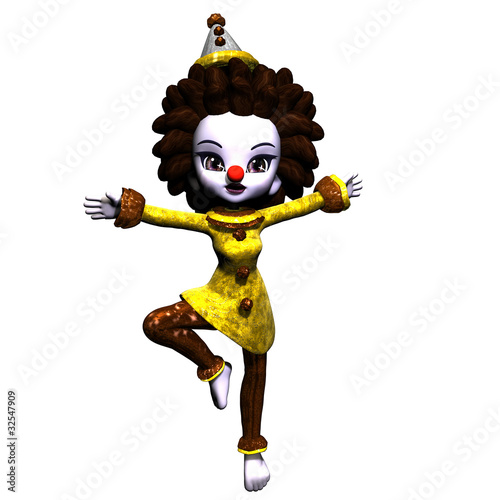 Illustration: Dancing Clown Dancing Clown