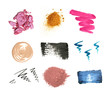 Decorative cosmetic samples