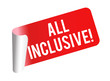 All inclusive - Sticker