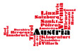 map of austria map of austria