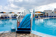 Bridge in pool