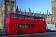 Big Ben with double decker, London, Uk Big Ben with double decker, London, Uk