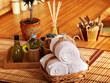 Spa still life  with bamboo.