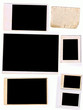 Photo Frames Scanned from Original Old photos of 1940 years