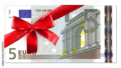 Illustration: 5 Euro Gutschein 5 Euro Gutschein