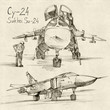 Foto: The Sukhoi Su-24 a supersonic The Sukhoi Su-24 a supersonic