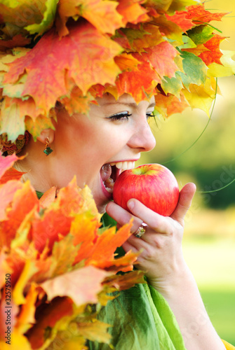 Photo: Autumn girl Autumn girl