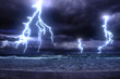 storm on the sea