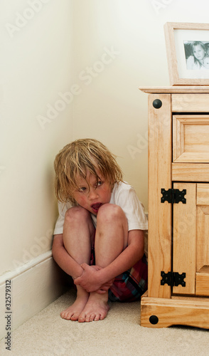 Photo: Child abuse Child abuse