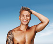 Photo: Young man smiling Young man smiling