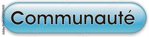 Vector: bouton communauté bouton communauté