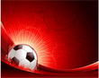 Football background with soccer ball Football background with soccer ball