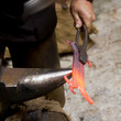 blacksmith forged iron smith anvil hammerman