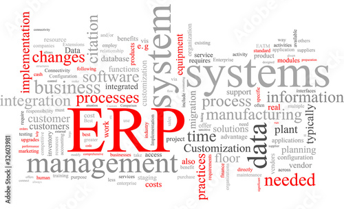 Illustration: ERP (Enterprise resource planning) ERP (Enterprise resource planning)