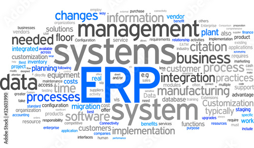 Illustration: ERP (Enterprise resource planning) ERP (Enterprise resource planning)