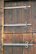 Old norwegian door details