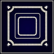 4 frames with brilliants