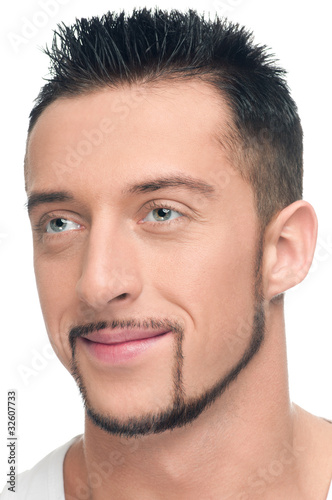 Foto: Young handsome man face Young handsome man face