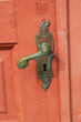 Old norwegian door details