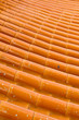 orange roof in Chinese temple