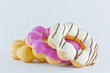 Three donuts