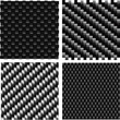 Carbon pattern set. Carbon pattern set.
