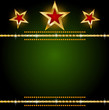 Background gold star