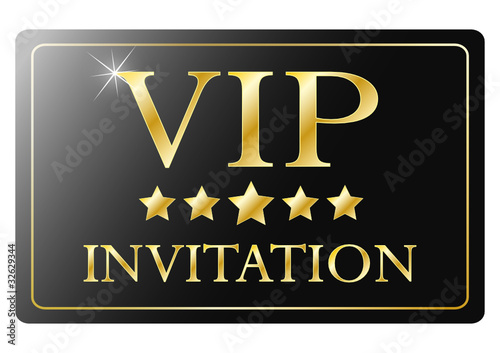 Vektor: VIP Invitation VIP Invitation
