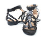 Pair of black female sandals