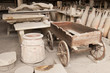 Italy, Pompei. Archaeological finds in the ancient city