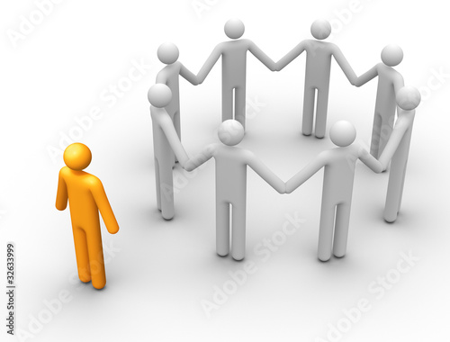 Illustration: Group of People Group of People