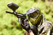 paintball player