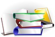 Libri Sfondo-Books Background-Vector Libri Sfondo-Books Background-Vector