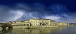 Storm over Lungarni in Florence