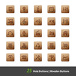 Holz Buttons 2