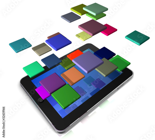 Illustration: Tablet app Tablet app