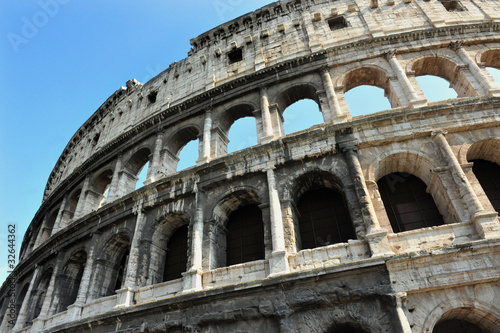 Photo: Ancient roman colosseum in Rome, Italy Ancient roman colosseum in Rome, Italy