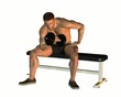 Exercice musculation biceps curl