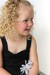 Beautiful little girl, four years old.