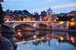 Night View of Rome, Italy