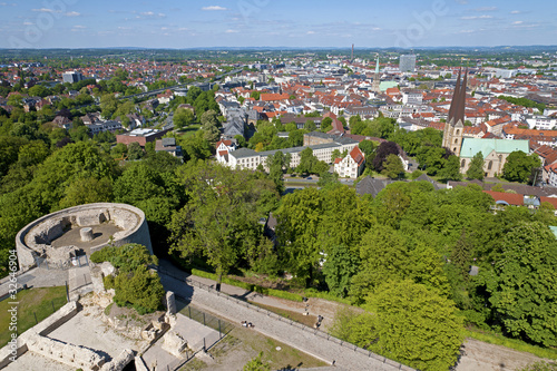 Photo: Bielefeld von oben Bielefeld von oben