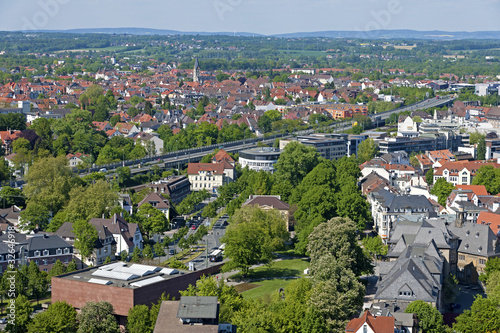 Photo: Bielefeld von oben Bielefeld von oben