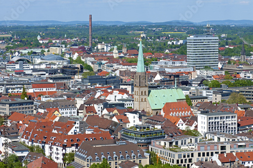 Photo: Bielefeld von oben Bielefeld von oben