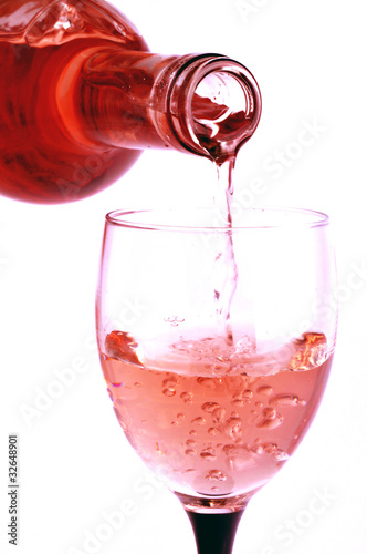 Photo: Verre de rosé Verre de rosé