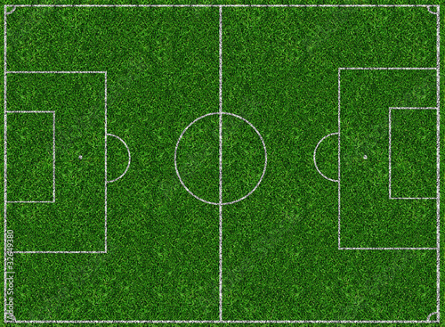 Illustration: fussballfeld fussballfeld
