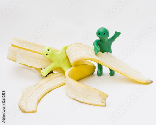 Photo: giant banana skin giant banana skin